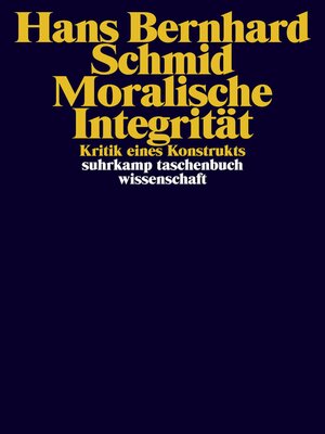 cover image of Moralische Integrität